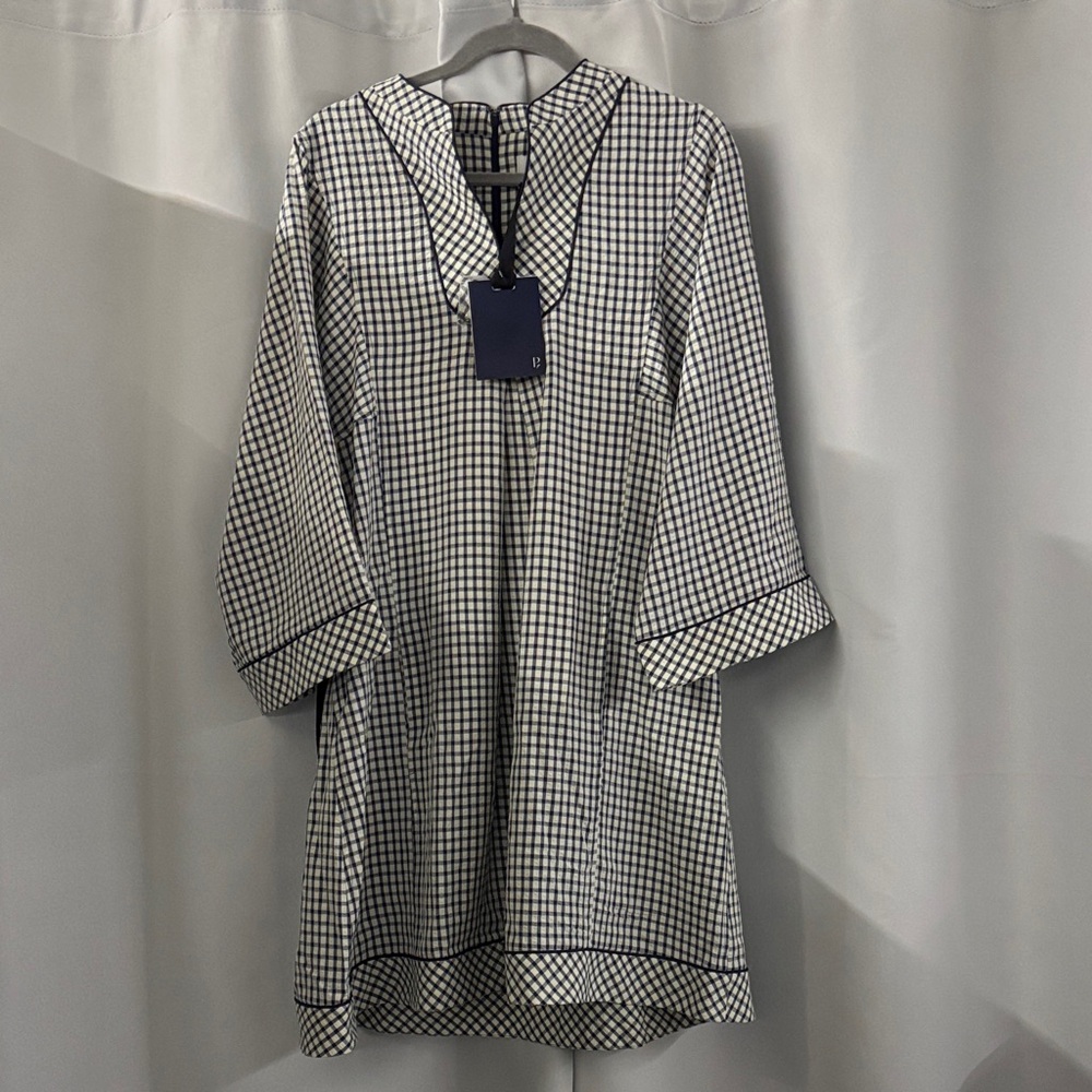 Tuckernuck Black and White Checkered Dress